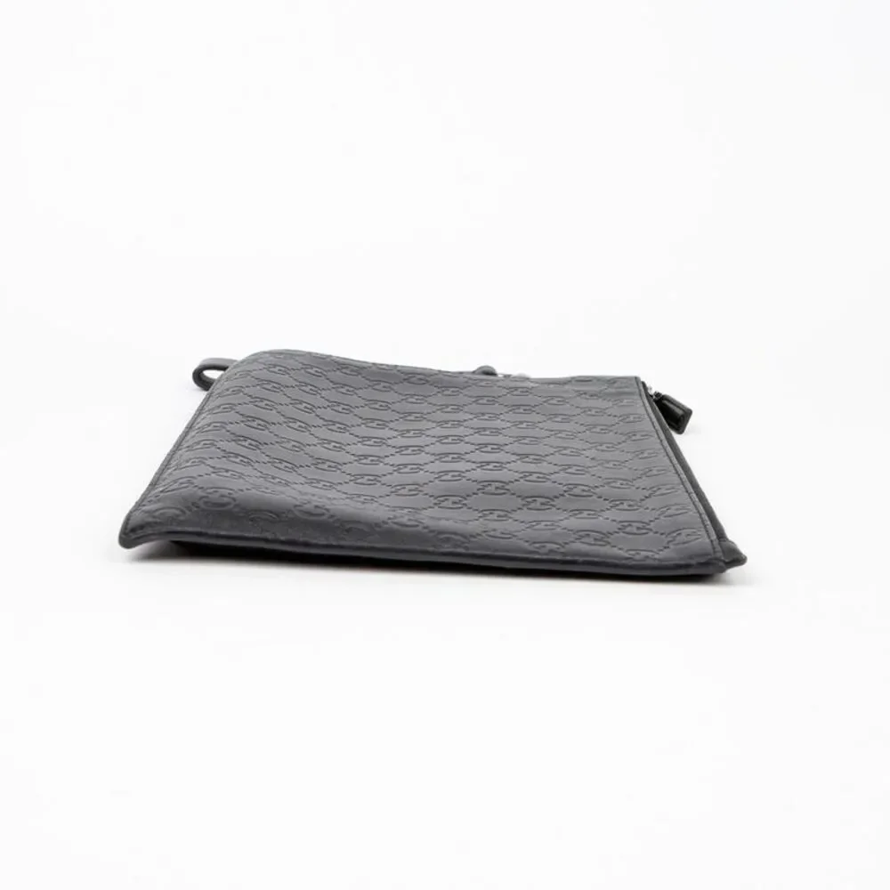Gg Signature Strap Clutch